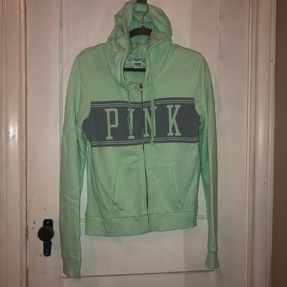 Victoria’s Secret Pink zip up hoodie size medium